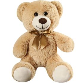 Stuffed Animal, 12inch Teddy Bear Plush Toy, Birthday Valentine's Day Xmas Gifts For Kids Boys Girls Friends (Option: Brown)