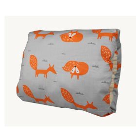 Adjustable Baby Cotton Nursing Arm Pillow Breastfeeding Washable Baby Infant Nursing Breastfeeding Pillow Cushion Arm Pad (Option: Little Fox-25X23CM)