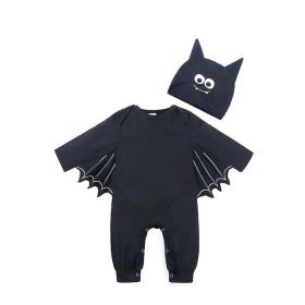 Batman Baby One Piece (Option: Black A-70cm)