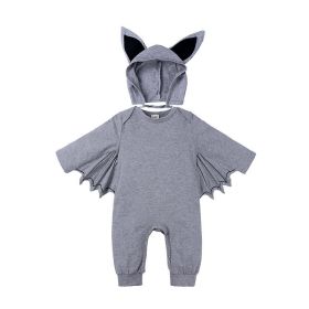 Batman Baby One Piece (Option: Light gray-90cm)