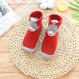 Children floor socks (Option: Red-24 25)