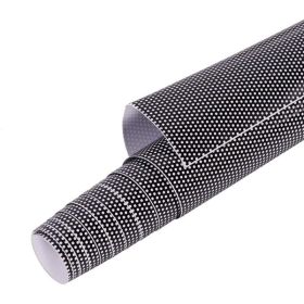 Black One Way Vision Print Media Vinyl Window Film For Car Side Rear Window Sun Protection Perforated Privacy Film Mesh Posting Film Self (Option: Default)