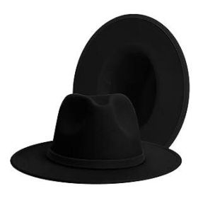 Fedora-black-58-maonidai-black (Option: Default)