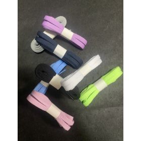 8 Pairs 8 Colors Shoelaces, Flat, 120cm-140cm (Option: Default)