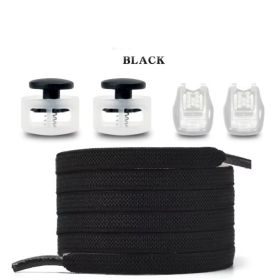 1 Set Of Plastic Shoe Buckles, Comfortable And Fast, Suitable For Children With Lockable Sports Shoes, Sports Shoelaces, Braided Elastic (Option: Default)