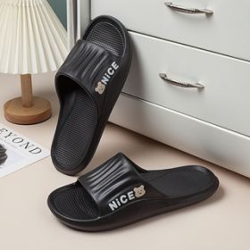 40-41New EVA Anti Slip And Odor Proof Household Indoor And Outdoor Men's And Women's Summer Shower Slippers Sandals (Option: Default)