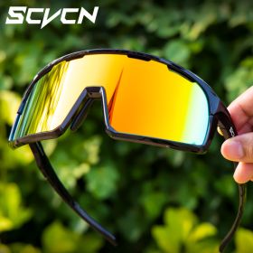 SCVCN Cycling Glasses - UV And Glare Protection For Mountain Biking - Outdoor Sports Glasses For Both Men And Women (Option: Default)