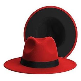 Fedora-wine_black-58-pidai-normal (Option: Default)